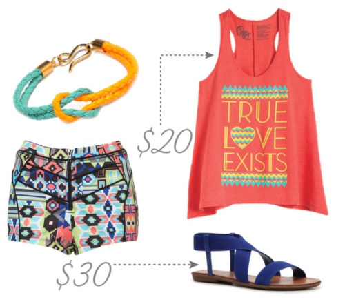 Shorts & Tank Look 2