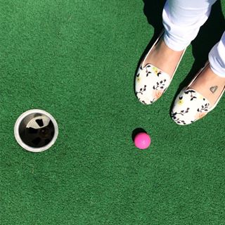 I was a little over confident in my putt putt skills this weekend. Now I'm stuck washing and vacuuming @c_brethold's car I was a little over confident in my putt putt skills this weekend. Now I'm stuck washing and vacuuming @c_brethold's car