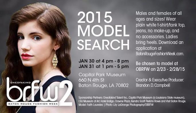 OneofaKind Baton Rouge Fashion Week Model Search